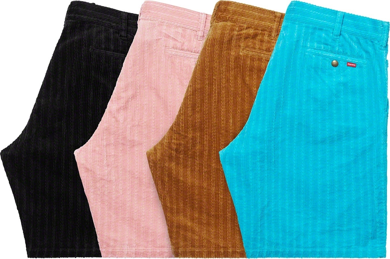 Rope Corduroy Work Short
